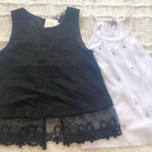 BLACK & WHITE TOP